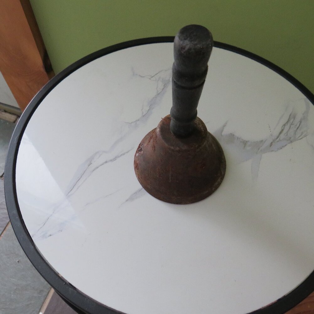 Vintage Silver School Bell